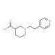 1-(2-Pyridin-4-ylethyl)piperidine-3-carboxylic acid - chemical structure image