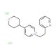 1-(2-Pyridyl-ethyl)-4-(tetrahydro-pyran-4-yl)-pyridinium chloride hydrochloride - chemical structure image