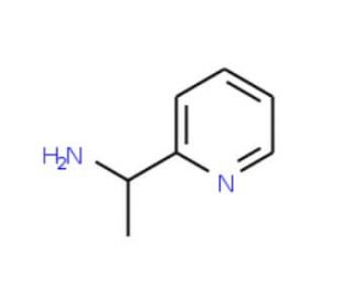 1-(2-Pyridyl)ethylamine (CAS 42088-91-5) - chemical structure image