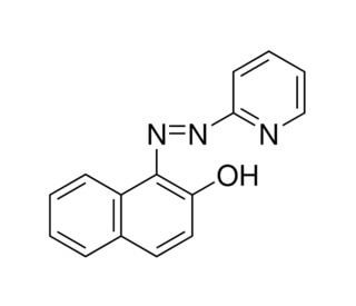 1-(2-Pyridylazo)-2-naphthol (CAS 85-85-8) - chemical structure image