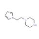 1-(2-Pyrrol-1-yl-ethyl)piperazine (CAS 688763-20-4) - chemical structure image