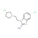 1-(2-Pyrrolidin-1-yl-ethyl)-1H-benzoimidazol-2-ylamine dihydrochloride (CAS 435342-19-1) - chemical structure image