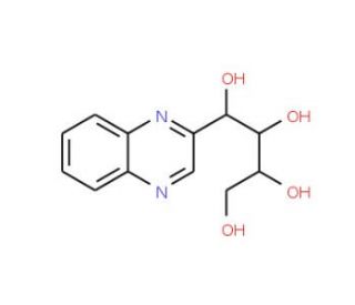 1-(2-Quinoxalinyl)-1,2,3,4-butanetetrol (CAS 80840-09-1) - chemical structure image