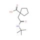 1-[2-(tert-butylamino)-2-oxoethyl]cyclopentanecarboxylic acid - chemical structure image