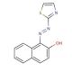 1-(2-Thiazolylazo)-2-naphthol (CAS 1147-56-4) - chemical structure image