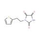 1-(2-thien-2-ylethyl)imidazolidine-2,4,5-trione - chemical structure image