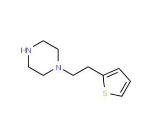 1-(2-Thien-2-ylethyl)piperazine (CAS 461046-73-1) - chemical structure image