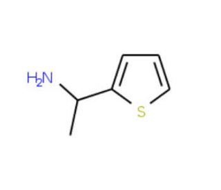 1-(2-Thienyl)ethylamine (CAS 6309-16-6) - chemical structure image