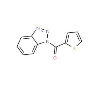 1-(2-Thienylcarbonyl)-1H-benzotriazole (CAS 301164-69-2) - chemical structure image