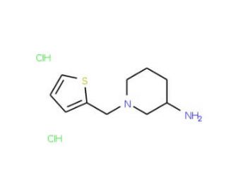1-(2-Thienylmethyl)piperidin-3-aminedihydrochloride - chemical structure image
