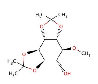 1,2:5,6-Di-O-isopropylidene-D-chiro-inositol (CAS 57819-56-4) - chemical structure image