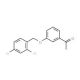 1-{3-[(2,4-Dichlorobenzyl)oxy]phenyl}-1-ethanone - chemical structure image