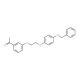 1-(3-{2-[4-(Benzyloxy)phenoxy]ethoxy}-phenyl)-1-ethanone - chemical structure image