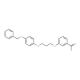 1-(3-{3-[4-(Benzyloxy)phenoxy]propoxy}-phenyl)-1-ethanone - chemical structure image