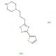 1-[3-(3-thien-2-yl-1,2,4-oxadiazol-5-yl)propyl]piperazine dihydrochloride - chemical structure image