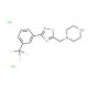 1-({3-[3-(trifluoromethyl)phenyl]-1,2,4-oxadiazol-5-yl}methyl)piperazine dihydrochloride - chemical structure image