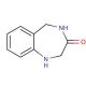 1,3,4,5-Tetrahydro-2H-1,5-benzodiazepin-2-one (CAS 5755-07-7) - chemical structure image