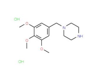 1-(3,4,5-Trimethoxy-benzyl)-piperazinedihydrochloride - chemical structure image