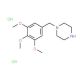 1-(3,4,5-Trimethoxy-benzyl)-piperazinedihydrochloride - chemical structure image