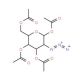 1,3,4,6-Tetra-O-acetyl-2-azido-2-deoxy-b-D-glucopyranose (CAS 80321-89-7) - chemical structure image