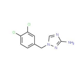 1-(3,4-Dichloro-benzyl)-1H-[1,2,4]triazol-3-ylamine - chemical structure image
