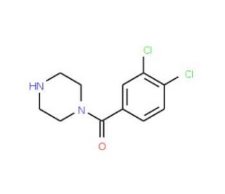 1-(3,4-dichlorobenzoyl)piperazine - chemical structure image