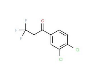 1-(3,4-dichlorophenyl)-3,3,3-trifluoropropan-1-one - chemical structure image