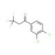 1-(3,4-dichlorophenyl)-3,3,3-trifluoropropan-1-one - chemical structure image