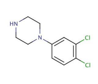 1-(3,4-Dichlorophenyl)piperazine (CAS 57260-67-0) - chemical structure image