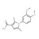 1-(3,4-dimethoxyphenyl)-2,5-dimethyl-1H-pyrrole-3-carboxylic acid - chemical structure image