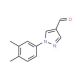1-(3,4-Dimethylphenyl)-1H-pyrazole-4-carbaldehyde - chemical structure image