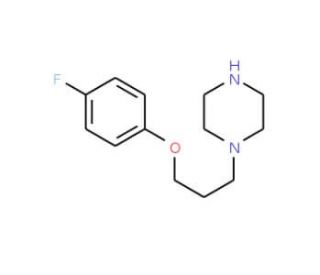 1-[3-(4-Fluorophenoxy)propyl]piperazine (CAS 91940-44-2) - chemical structure image