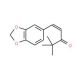 1-(3,4-Methylenedioxyphenyl)-4,4-dimethyl-pent-1-en-3-one (CAS 2419-68-3) - chemical structure image