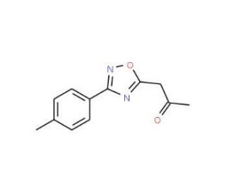 1-[3-(4-methylphenyl)-1,2,4-oxadiazol-5-yl]acetone - chemical structure image