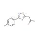 1-[3-(4-methylphenyl)-1,2,4-oxadiazol-5-yl]acetone - chemical structure image