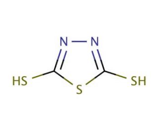 1,3,4-Thiadiazole-2,5-dithiol (CAS 1072-71-5) - chemical structure image