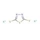 1,3,4-Thiadiazole-2,5-dithiol dipotassium salt (CAS 4628-94-8) - chemical structure image