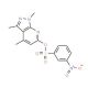 1,3,4-trimethyl-1H-pyrazolo[3,4-b]pyridin-6-yl 3-nitrobenzenesulfonate - chemical structure image
