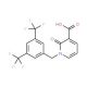 1-[3,5-Bis(trifluoromethyl)benzyl]-2-oxo-1,2-dihydro-3-pyridinecarboxylic acid - chemical structure image