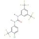 1-[3,5-Bis(trifluoromethyl)phenyl]-3-[4-chloro-3-(trifluoromethyl)phenyl]urea - chemical structure image