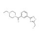 1-{3-[5-(Chloromethyl)-1,2,4-oxadiazol-3-yl]-benzoyl}-4-ethylpiperazine - chemical structure image