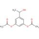 1-(3,5-Diacetoxyphenyl)-1-ethanol (CAS 847862-83-3) - chemical structure image