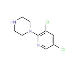 1-(3,5-Dichloro-2-pyridyl)piperazine (CAS 87394-60-3) - chemical structure image