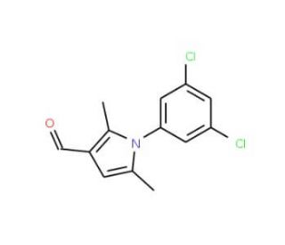 1-(3,5-Dichloro-phenyl)-2,5-dimethyl-1H-pyrrole-3-carbaldehyde - chemical structure image