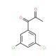 1-(3,5-Dichlorophenyl)-1,2-propandione - chemical structure image