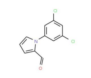 1-(3,5-Dichlorophenyl)-1H-pyrrole-2-carboxaldehyde (CAS 175136-79-5) - chemical structure image
