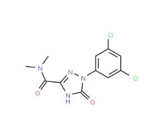 1-(3,5-Dichlorophenyl)-2,5-dihydro-5-oxo-1H-1,2,4-triazole-3-carboxylic acid dimethylamide - chemical structure image