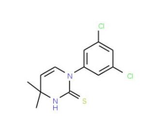 1-(3,5-Dichlorophenyl)-4,4-dimethyl-1,4-dihydropyrimidine-2-thiol - chemical structure image