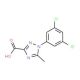 1-(3,5-Dichlorophenyl)-5-methyl-1H-1,2,4-triazole-3-carboxylic acid - chemical structure image