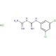 1-(3,5-Dichlorophenyl)biguanide hydrochloride (CAS 175205-04-6) - chemical structure image